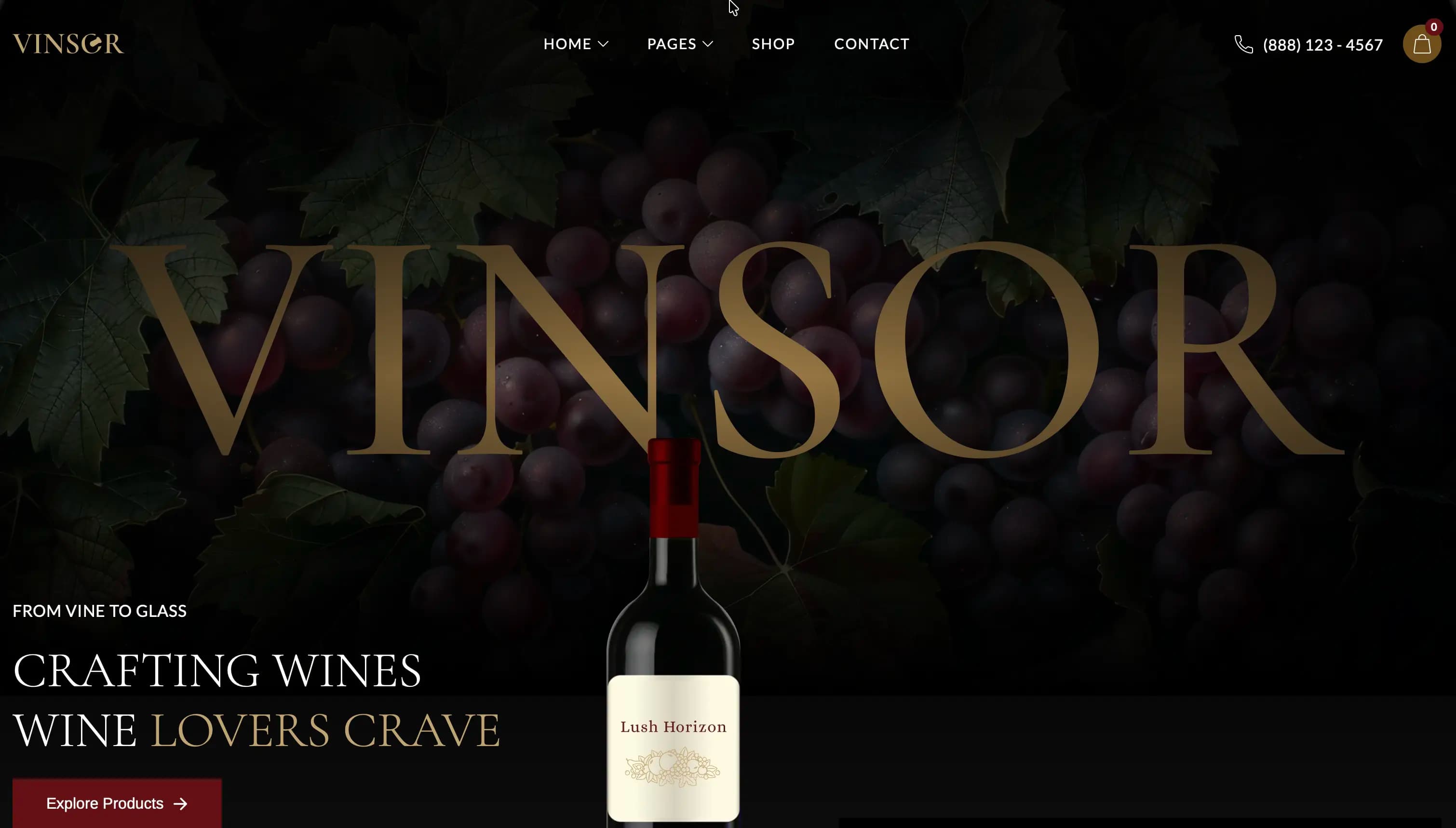 Site web cave à vins e-commerce — réalisation Niyya Agency
