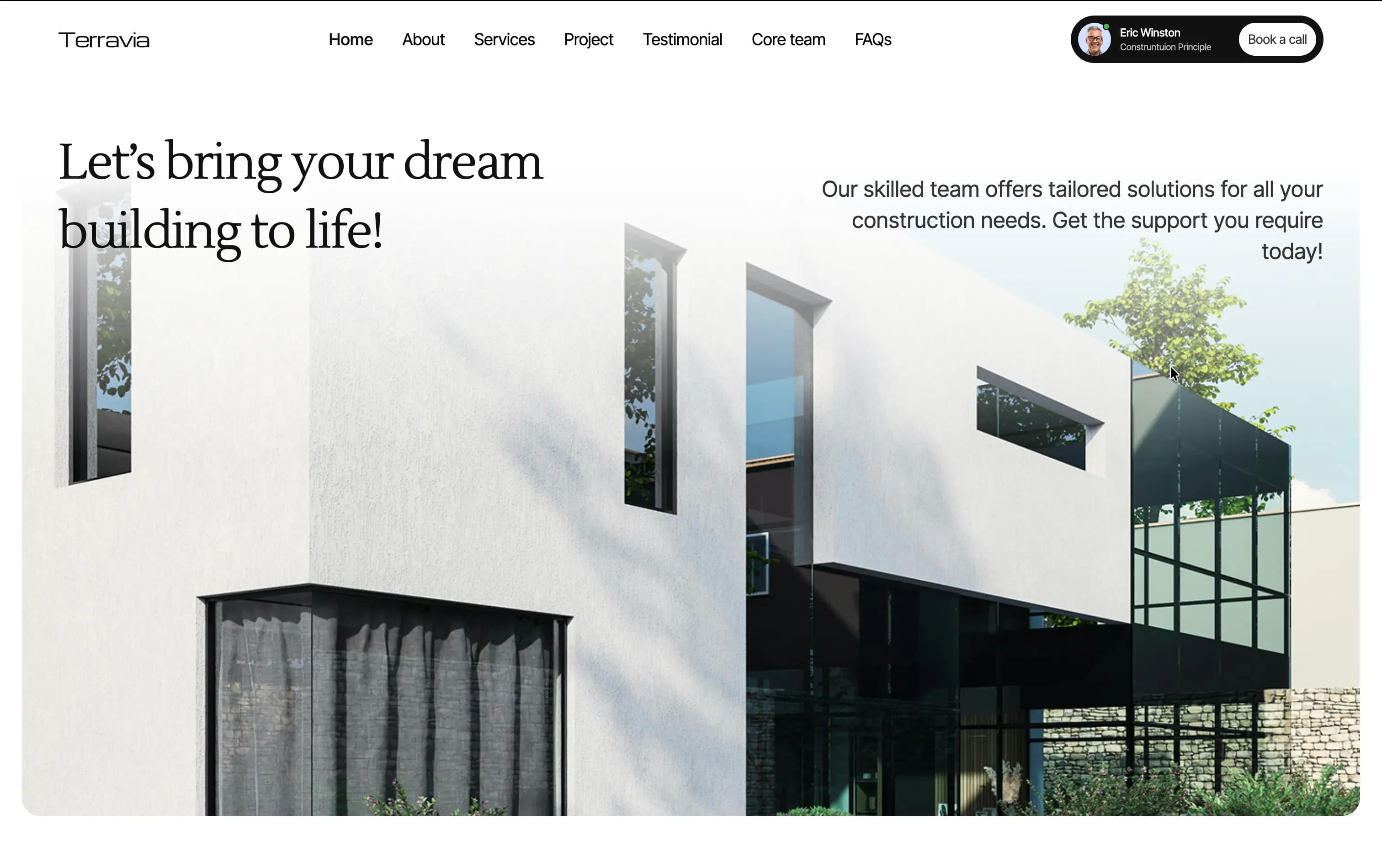 Site web agence immobilière avec recherche de biens — réalisation Niyya Agency