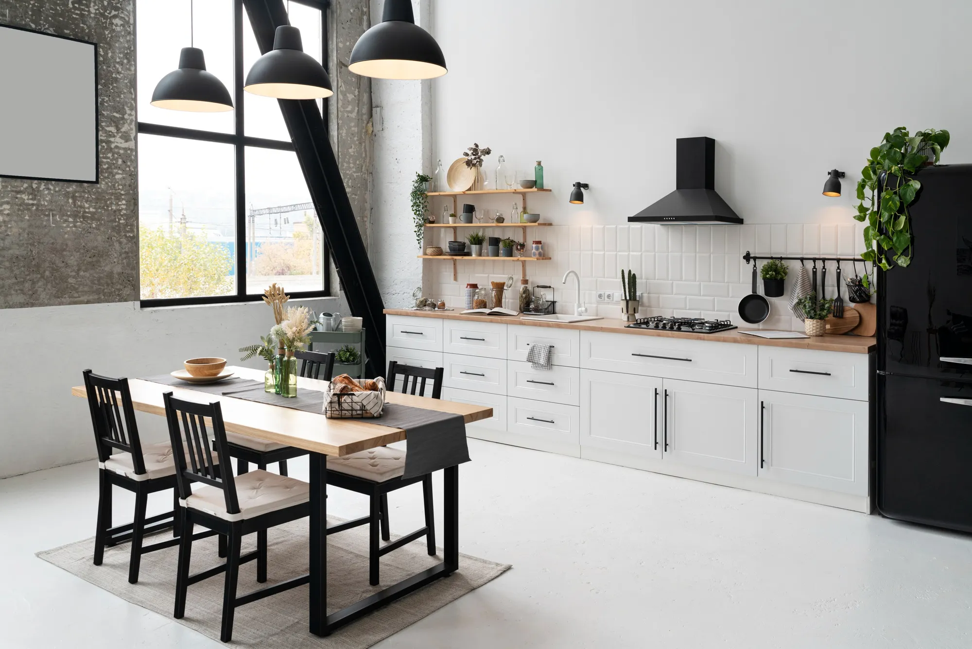Scandinavian Kitchen - Carpentry Web design Webflow Template